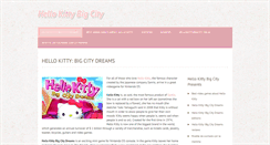 Desktop Screenshot of hellokittybigcity.com